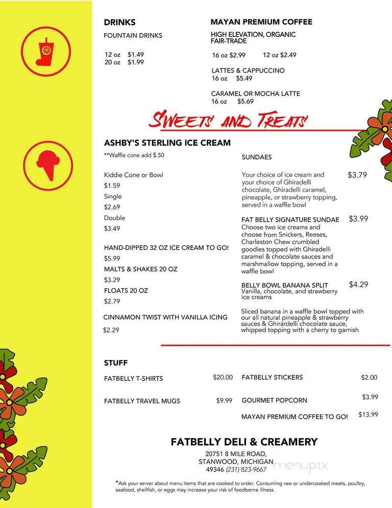 Menu page 2