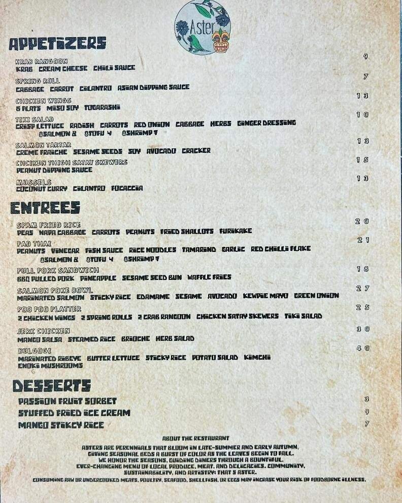 Menu page 2