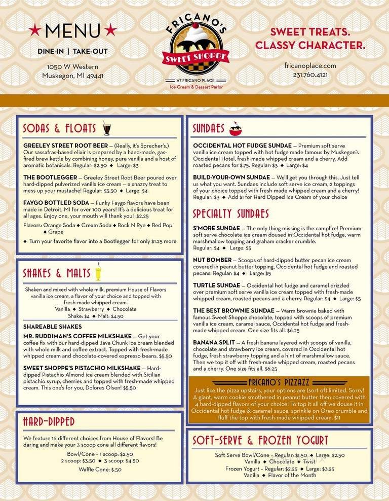 Menu page 2