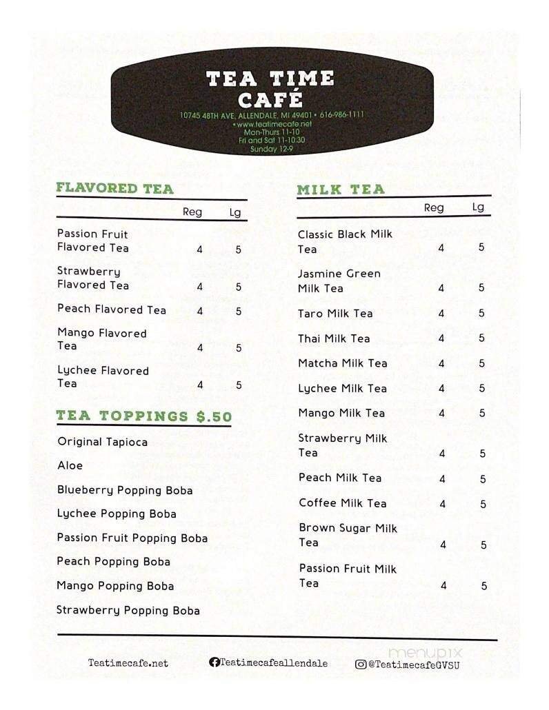 Menu page 2