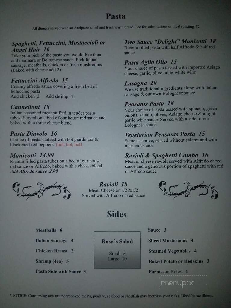 Menu page 2