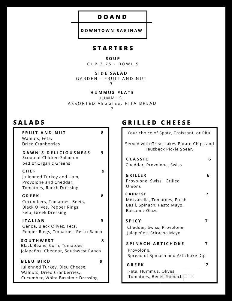 Menu page 2