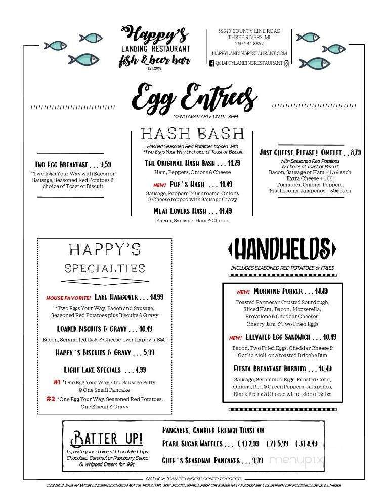Menu page 1