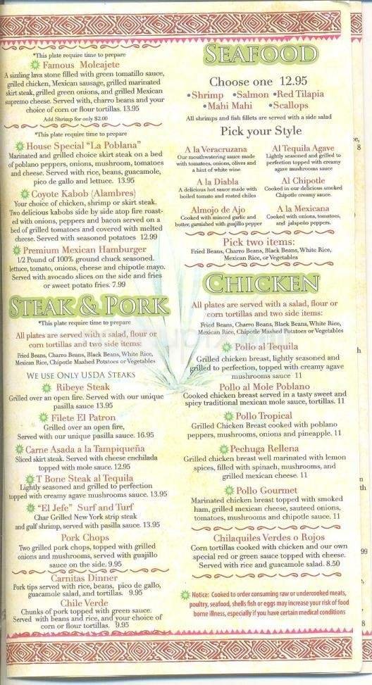 Menu page 4