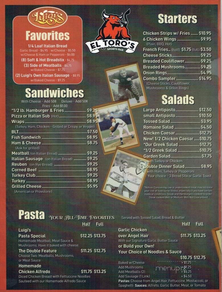 Menu page 2
