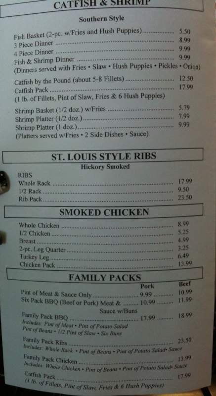 Menu page 2
