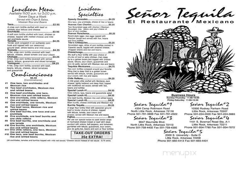Menu page 1
