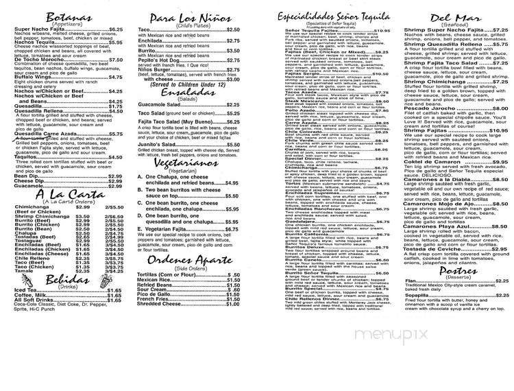Menu page 2