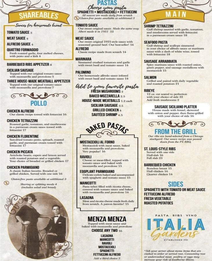 Menu page 2