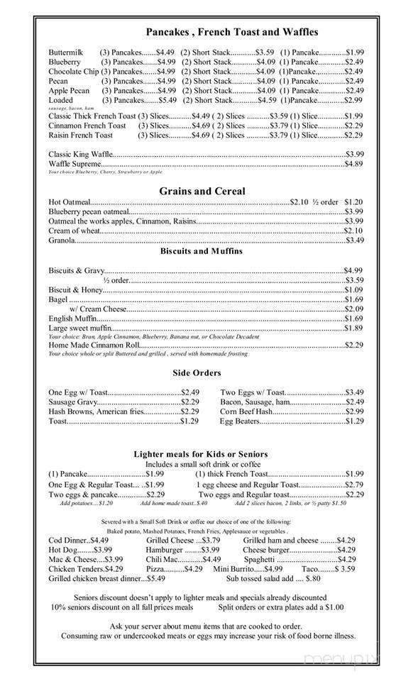 Menu page 2