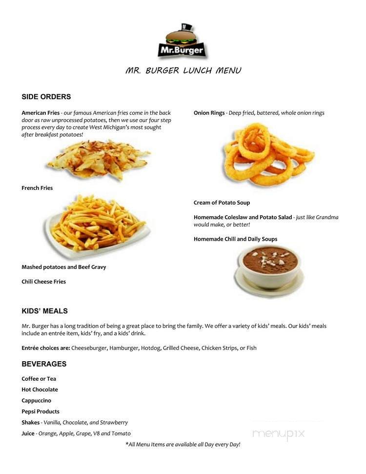 Menu page 2
