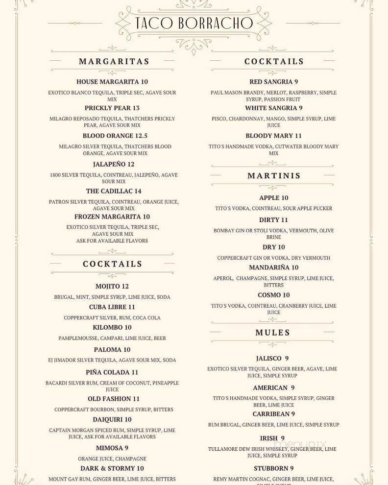 Menu page 2