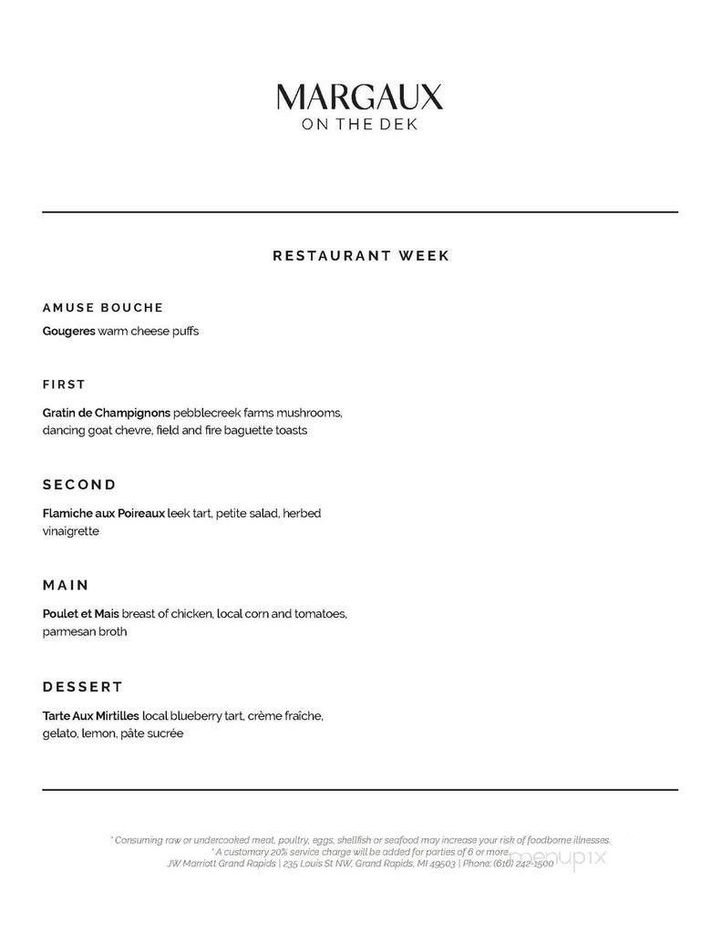 Menu page 2