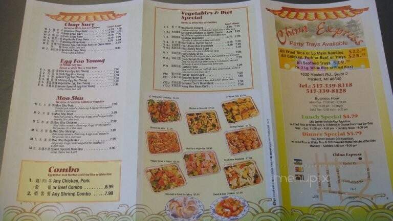 Menu page 2