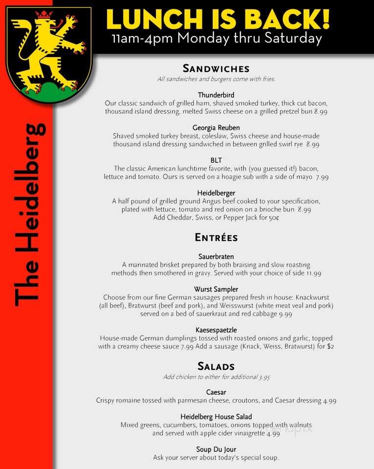 Menu page 2