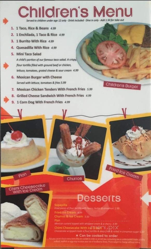 Menu page 2