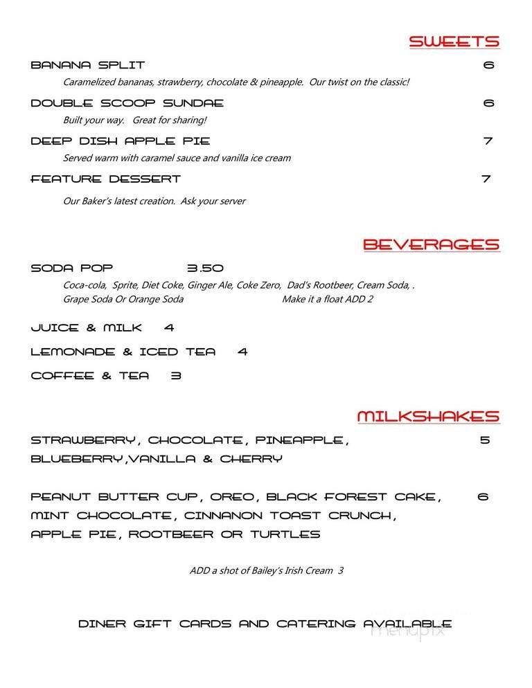 Menu page 2