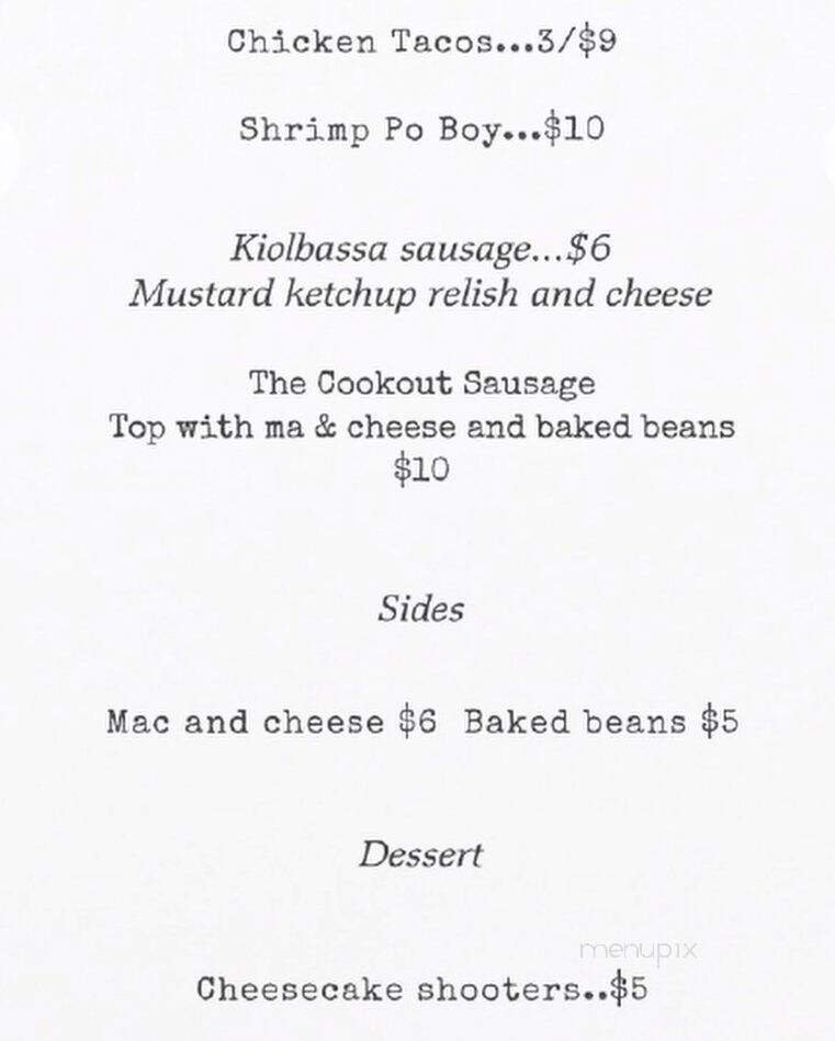Menu page 2