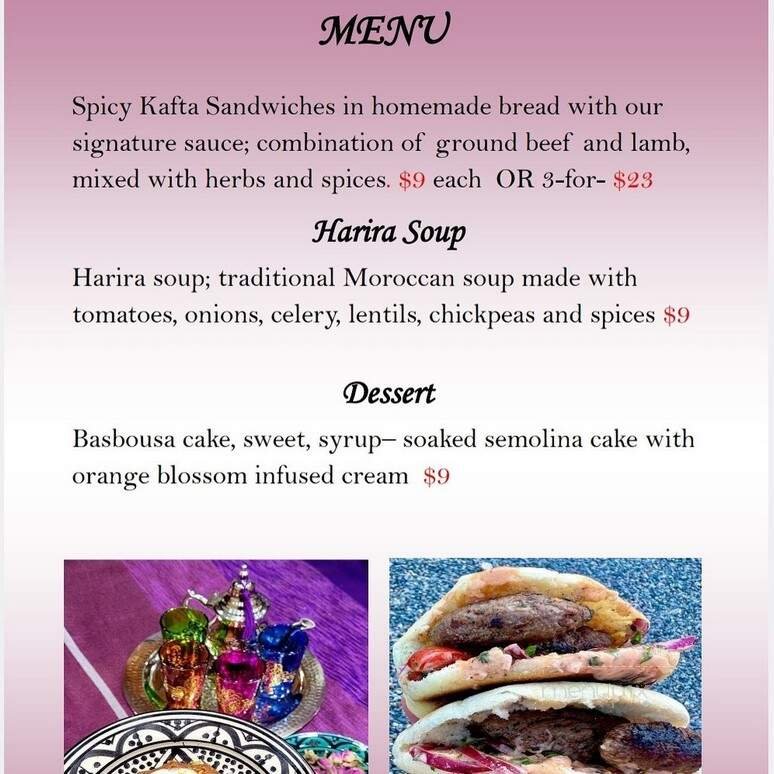 Menu page 2