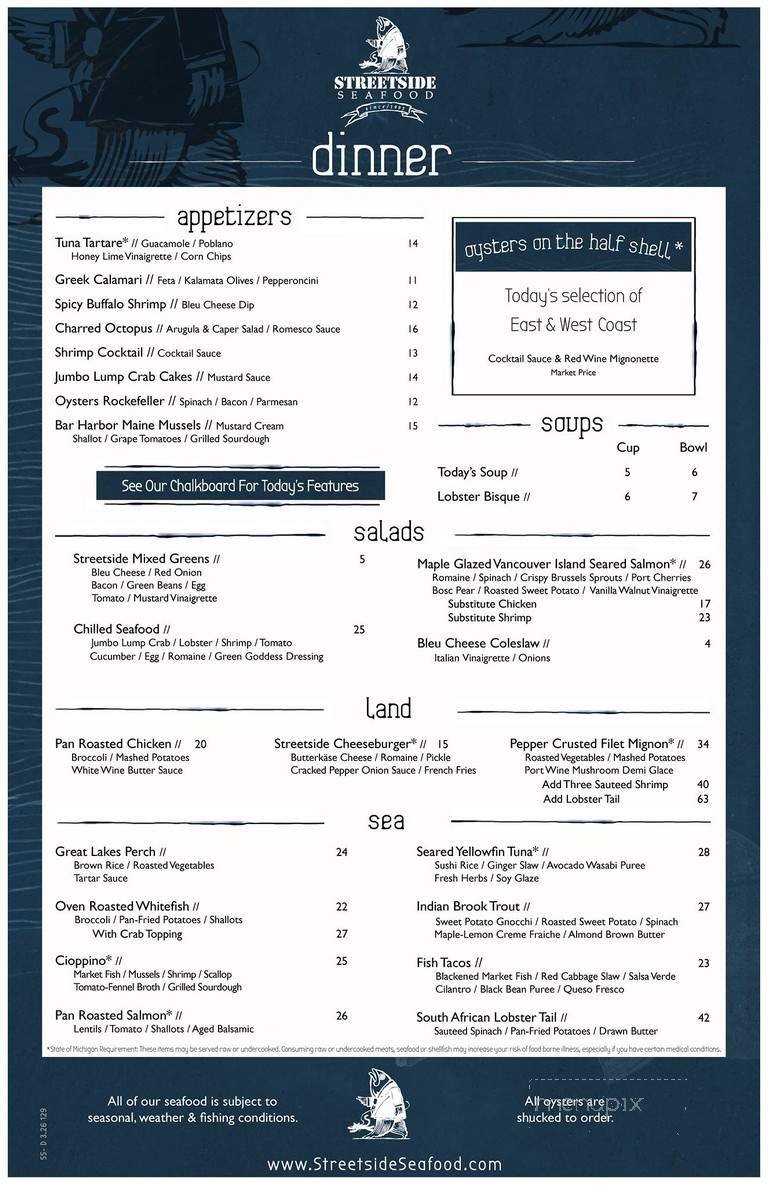 Menu page 2