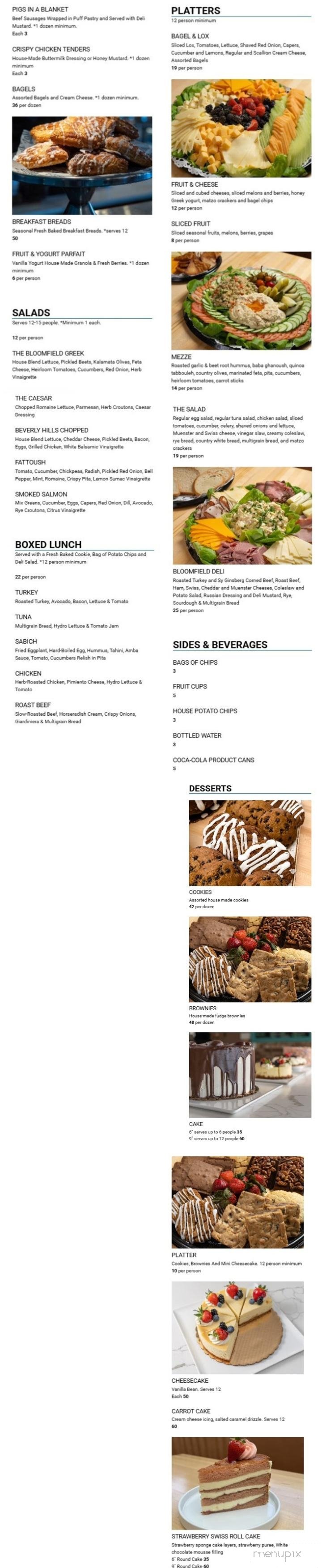 Menu page 2