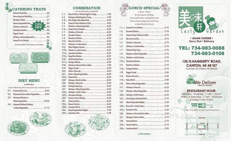 Menu page 2
