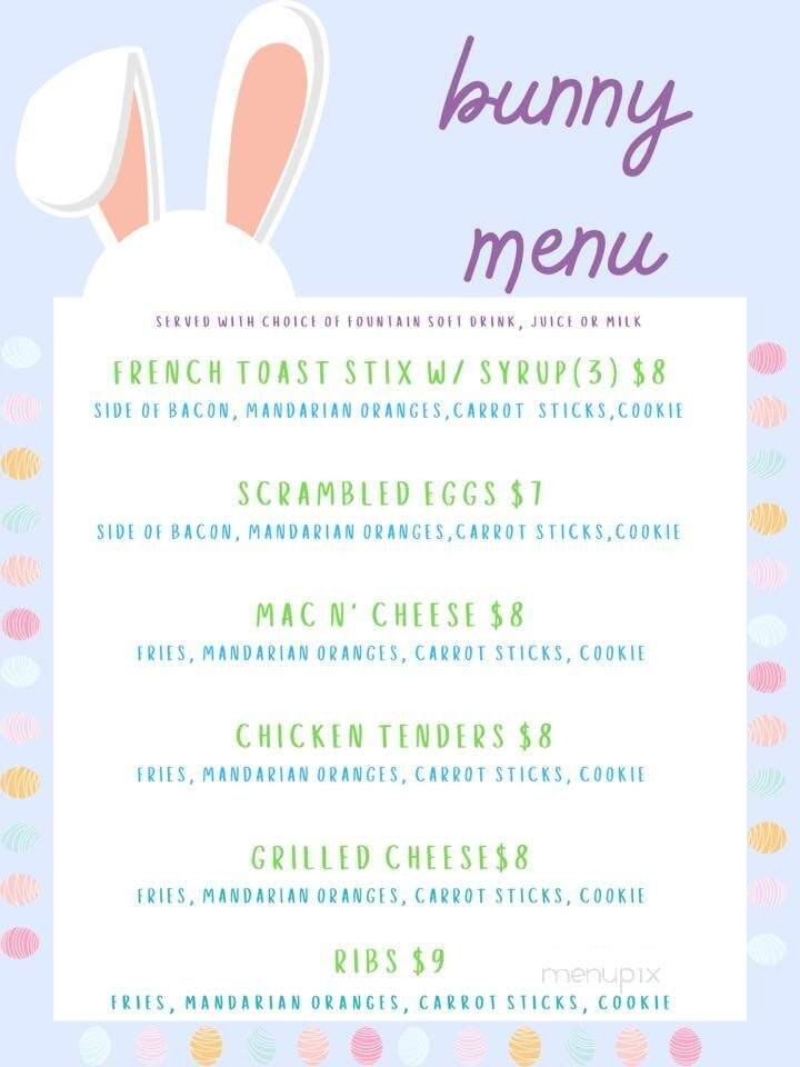 Menu page 1