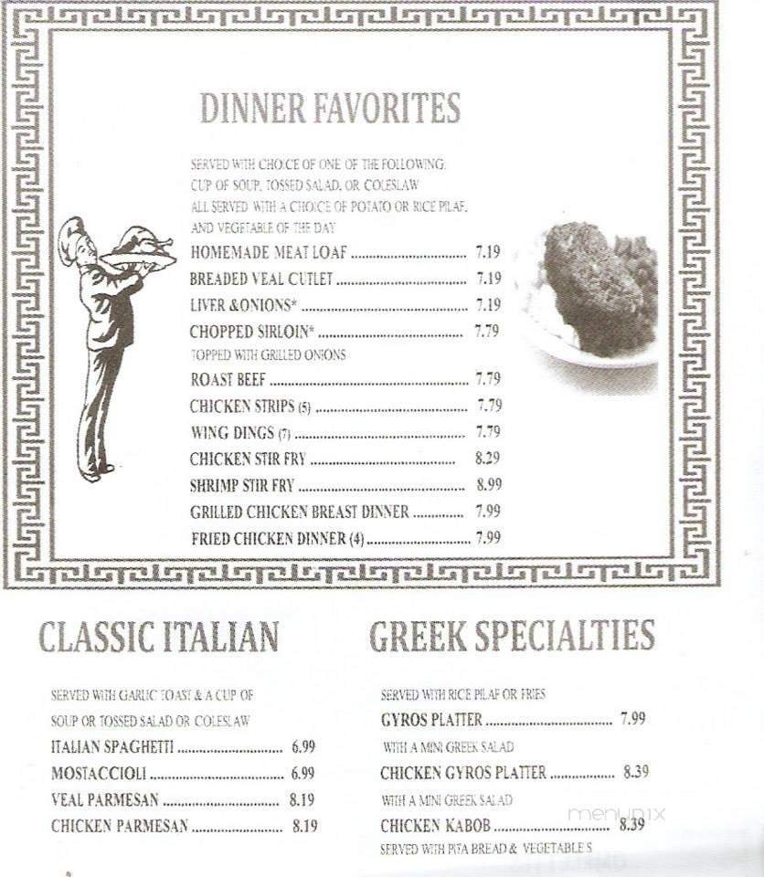 Menu page 2