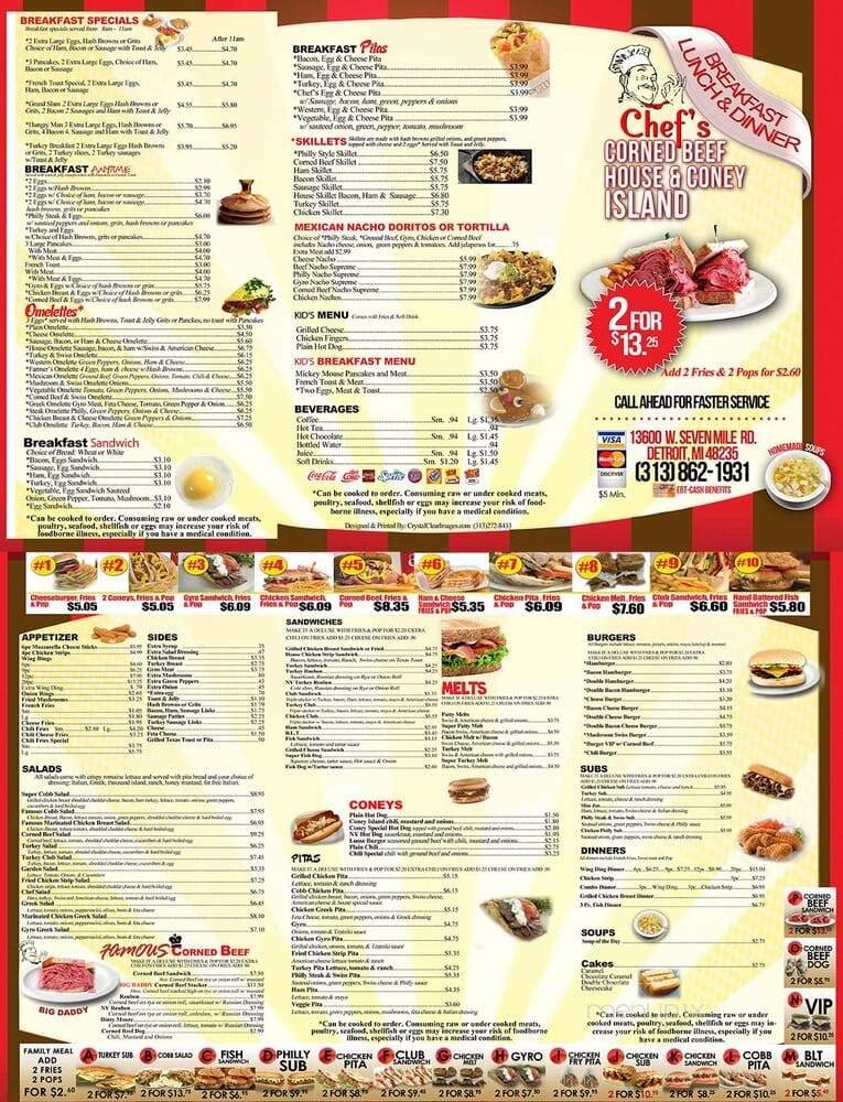 Menu page 2