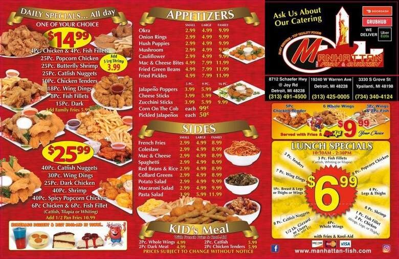 Menu page 2