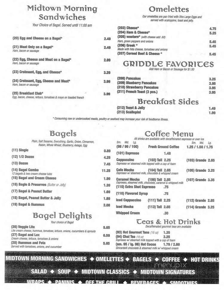 Menu page 2