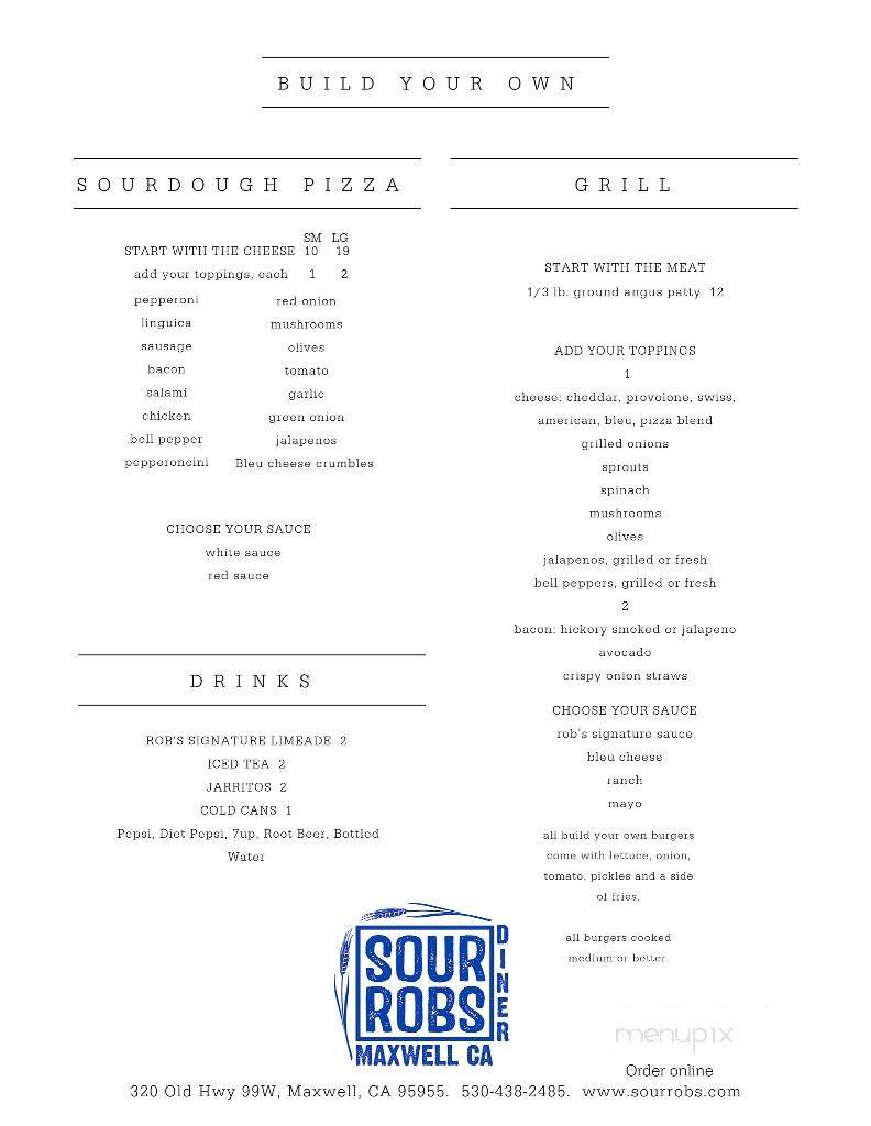 Menu page 2