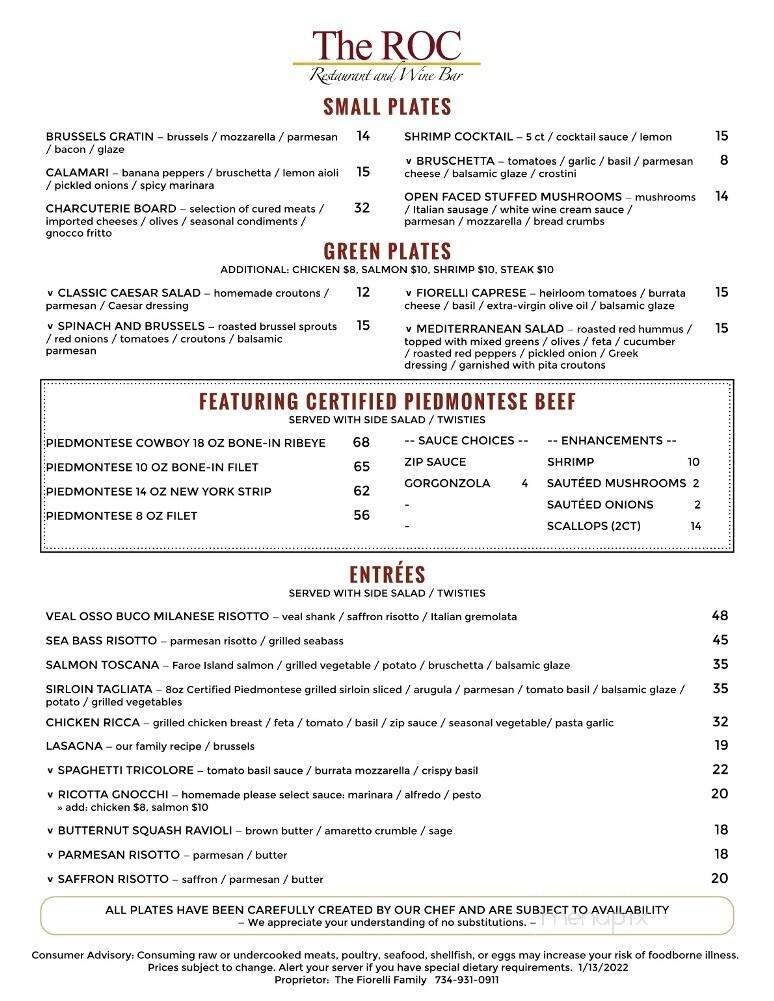 Menu page 2
