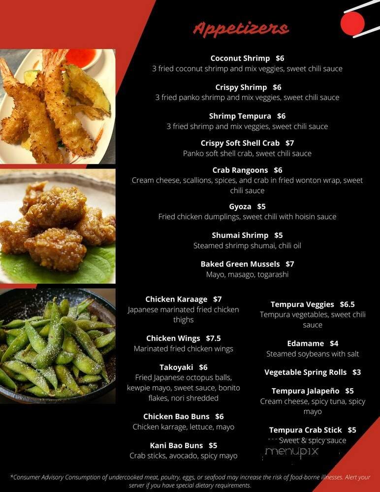 Menu page 2