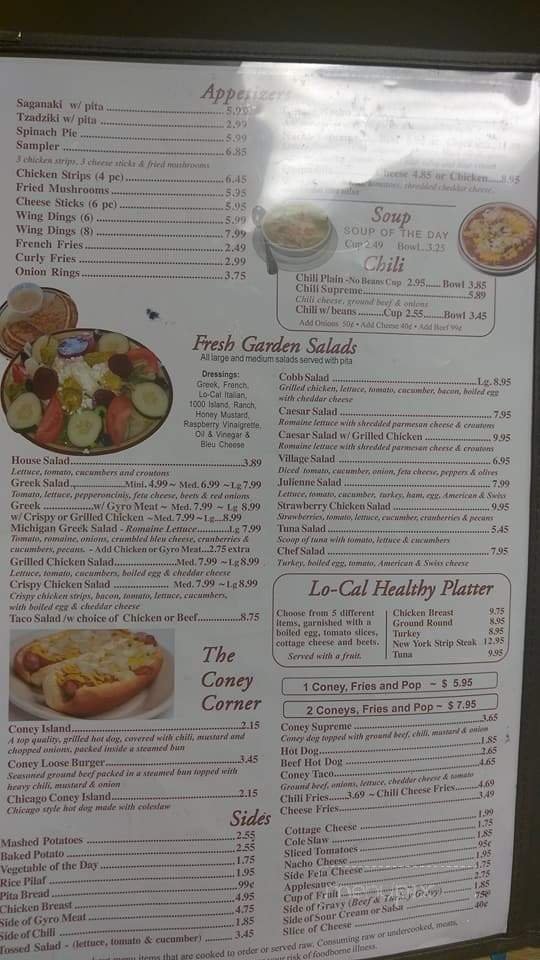 Menu page 2