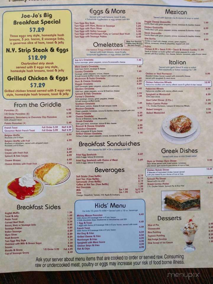 Menu page 2