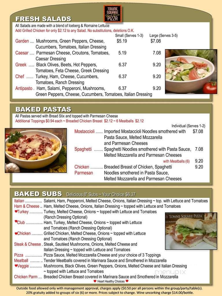 Menu page 2