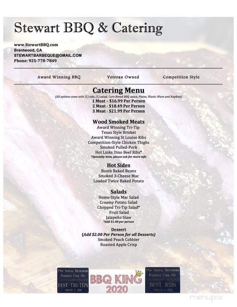Menu page 1