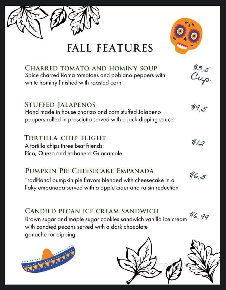 Menu page 2