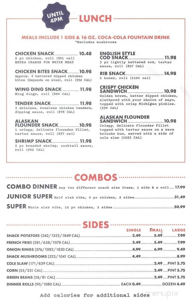 Menu page 2