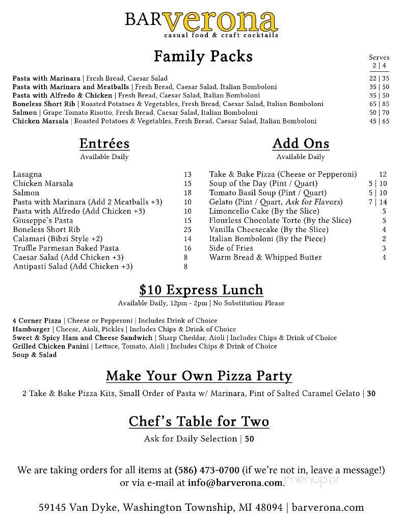 Menu page 2