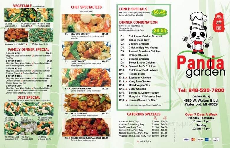 Menu page 2