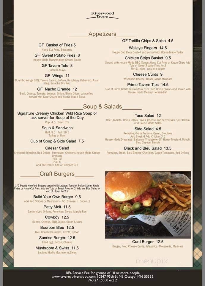 Menu page 1