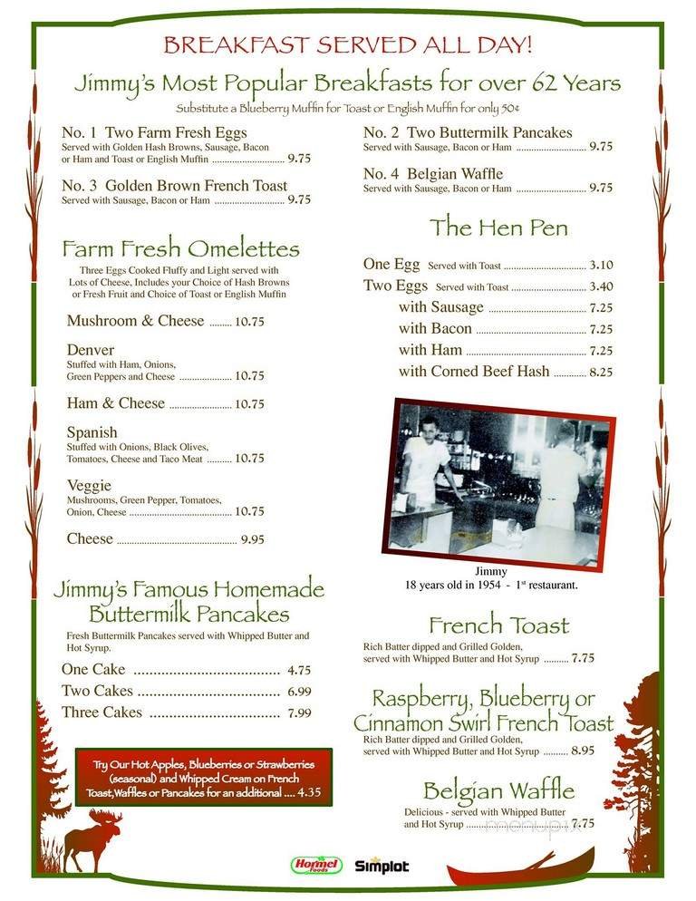 Menu page 1