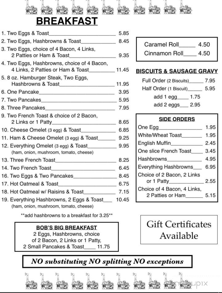 Menu page 2