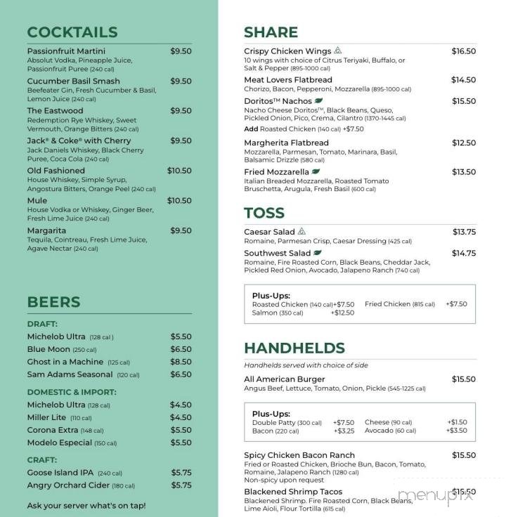 Menu page 3