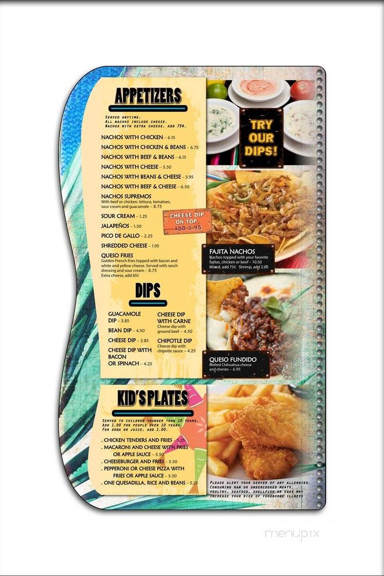 Menu page 2