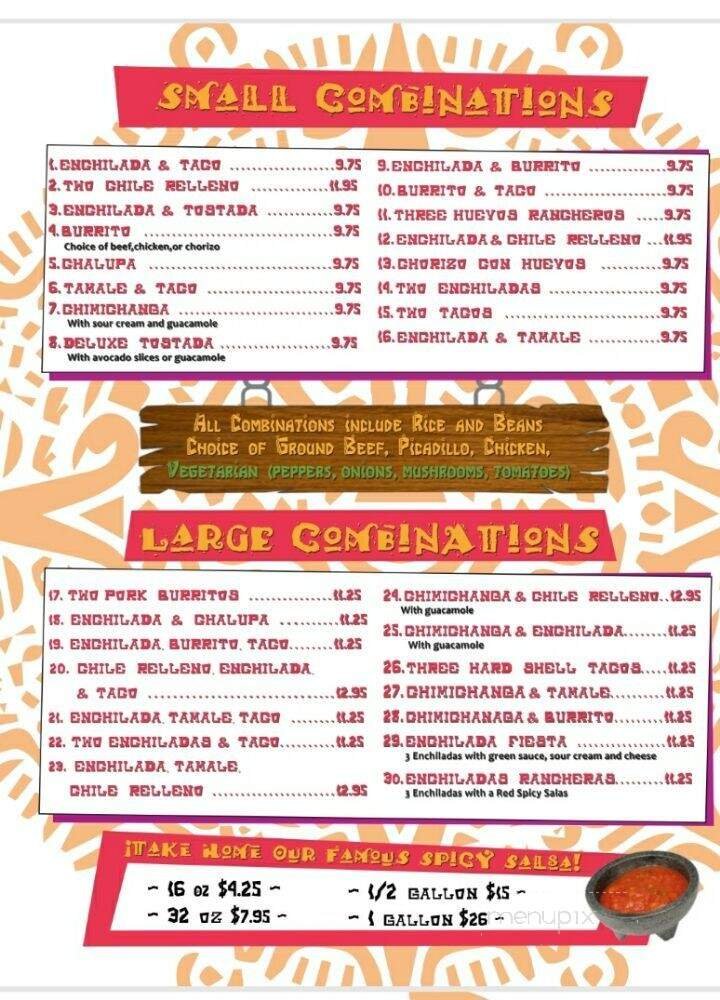 Menu page 2