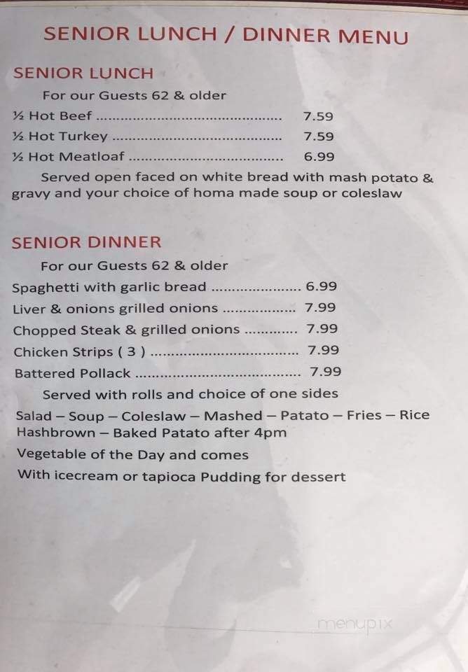 Menu page 2