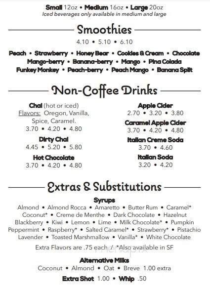 Menu page 2